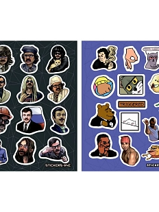 Набор стикерпаков 2 шт.: «Meme #2», «Lapenko»