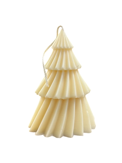Свеча в виде ёлки «Christmas tree», соевый воск, 150 г, фото 1.