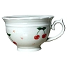 Чайная пара ручной работы Slowday Ceramics «Вишенки», полуфарфор, 250 мл, превью фото 2