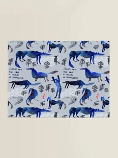 Набор из двух салфеток «Волки в лесу»