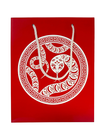 Пакет подарочный «Магическая змея», фото 1.