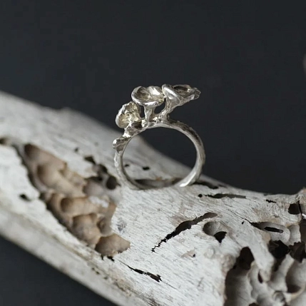 Кольцо из нейзильбера «Грибы», фото 6.