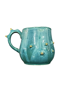 Кружка Зенд керамика с шипами №10