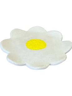 Подставка для мелочи ручной работы «Ромашка», керамика