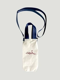 Сумка для вина Девчули «Люби», 32*15 см