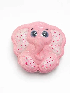 Бомбочка для ванны Nyash Nyash «Cлоняшка», розовая