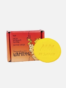 Бессульфатный твердый шампунь Meela Meelo «Чили-масло зародышей пшеницы-экстракт хвоща»