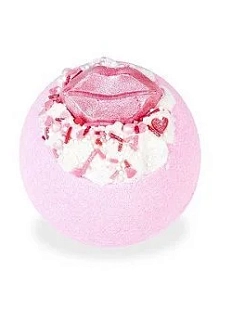 Бомбочка для ванны Boom Shop «Поцелуй меня», розовая