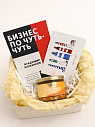 Подарочный набор с книгой «Бизнес по чуть-чуть» и солёной карамелью, превью фото 1