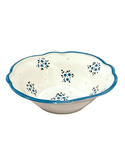 Пиала ручной работы Slowday Ceramics «Голубика», полуфарфор, 17 см, фото 3.