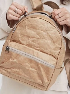 Рюкзак Ranzel Bags «Latifa Kraft», тайвек, песочный