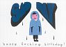 Открытка «Happy f*cking birthday!», превью фото 1