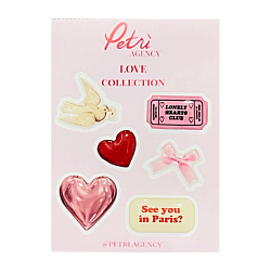 Набор 3Д  стикеров на телефон «Love collection», объёмный