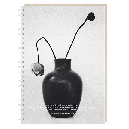 Ежедневник Mitrozhe «When one door closes», А5, фото 1.