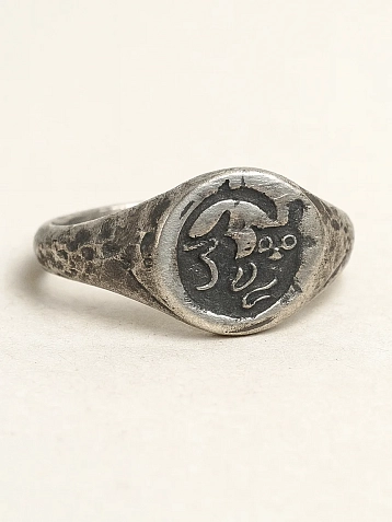 Перстень Руина «Котик», нейзильбер, фото 1.
