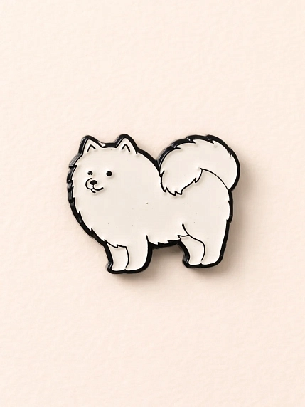 Металлический значок DARI DARI «Самоед», 20 мм, фото 1.