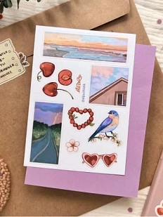 Стикерпак «Вишня», А6