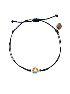 Браслет WAF WAF «Корабль», черный