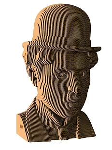 Картонный конструктор 3D «Чарли Чаплин»