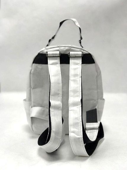 Рюкзак Ranzel Bags «Nooky White», тайвек, белый, фото 3.
