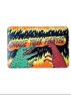 Картхолдер Валя Карнавалова «Choose your fighter», двусторонний, ПВХ