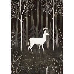 Мини-постер «Белый олень», Дворникова Александра
