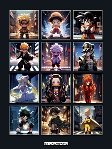 Стикерпак «Anime Cuties»