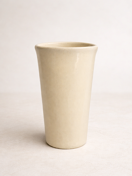 Стакан ручной работы «Love is all around», полуфарфор, 200 мл, фото 2.