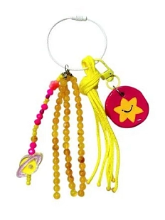 Обвес брелок «Звёздочка», жёлтый