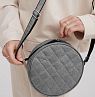 Сумка Ranzel Bags «Lima Gray», тайвек, серая, превью фото 2