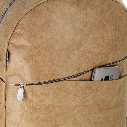 Рюкзак Ranzel Bags «Gregory Kraft», тайвек, песочный, фото 2.