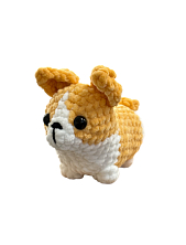 Плюшевая игрушка ручной работы «Корги»
