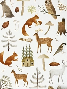 Стикерпак «У лесного домика»