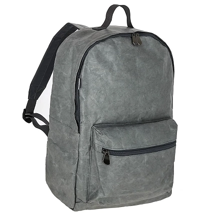 Рюкзак Ranzel Bags «Victory Gray» тайвек, серый, фото 2.