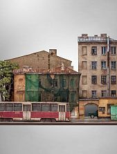 Конструктор с трамваем «Тот самый Петербург №3»