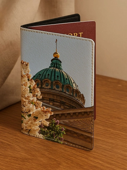 Обложка на паспорт DARI DARI «Купол Казанского собора», искусственная кожа, фото 2.