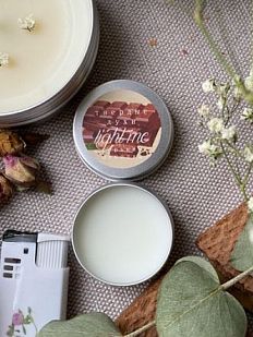 Твердые духи ручной работы «Горький шоколад», 10 гр