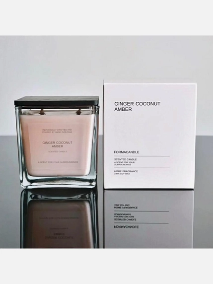 Подарочный набор с ароматической свечой, шоколадом и авторской открыткой №3, фото 2.