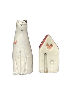 Набор игрушек ручной работы в ассортименте, керамика