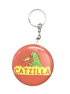 Брелок-открывашка Валя Карнавалова «Catzilla», 5,7 см, на цепочке