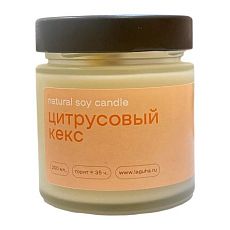 Свеча «Цитрусовый кекс», 200 мл