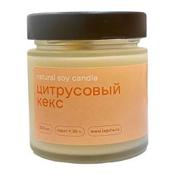 Свеча «Цитрусовый кекс», 200 мл