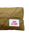 Косметичка ручной работы АМИ (Ami lé sac) «Moyen», коричневая джинса, превью фото 3