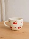Кружка ручной работы Татко керамика «Вишня», керамика, 300 мл, превью фото 3