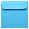 Конверт голубой квадратный 16 × 16 см, превью фото 1