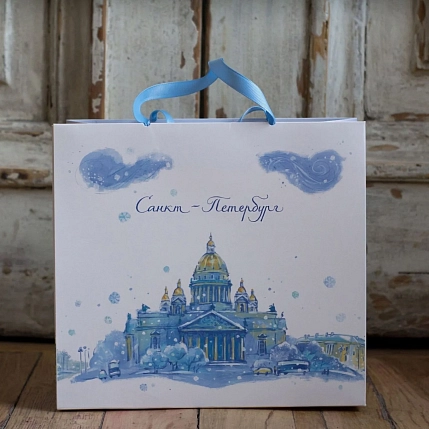 Пакет подарочный «Санкт-Петербург», фото 1.