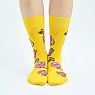 Носки «Капибара с ластами», р-р 38-41, жёлтые, превью фото 3
