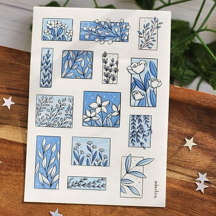 Стикерпак «Ветви», А6, фото 2.