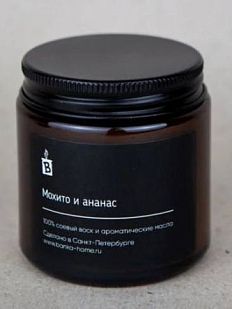 Свеча «Мохито и ананас»