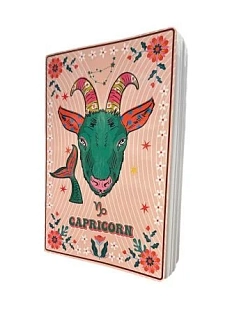 Тетрадь DARI DARI со знаком зодиака «Козерог», А5, 40 листов, розовый
